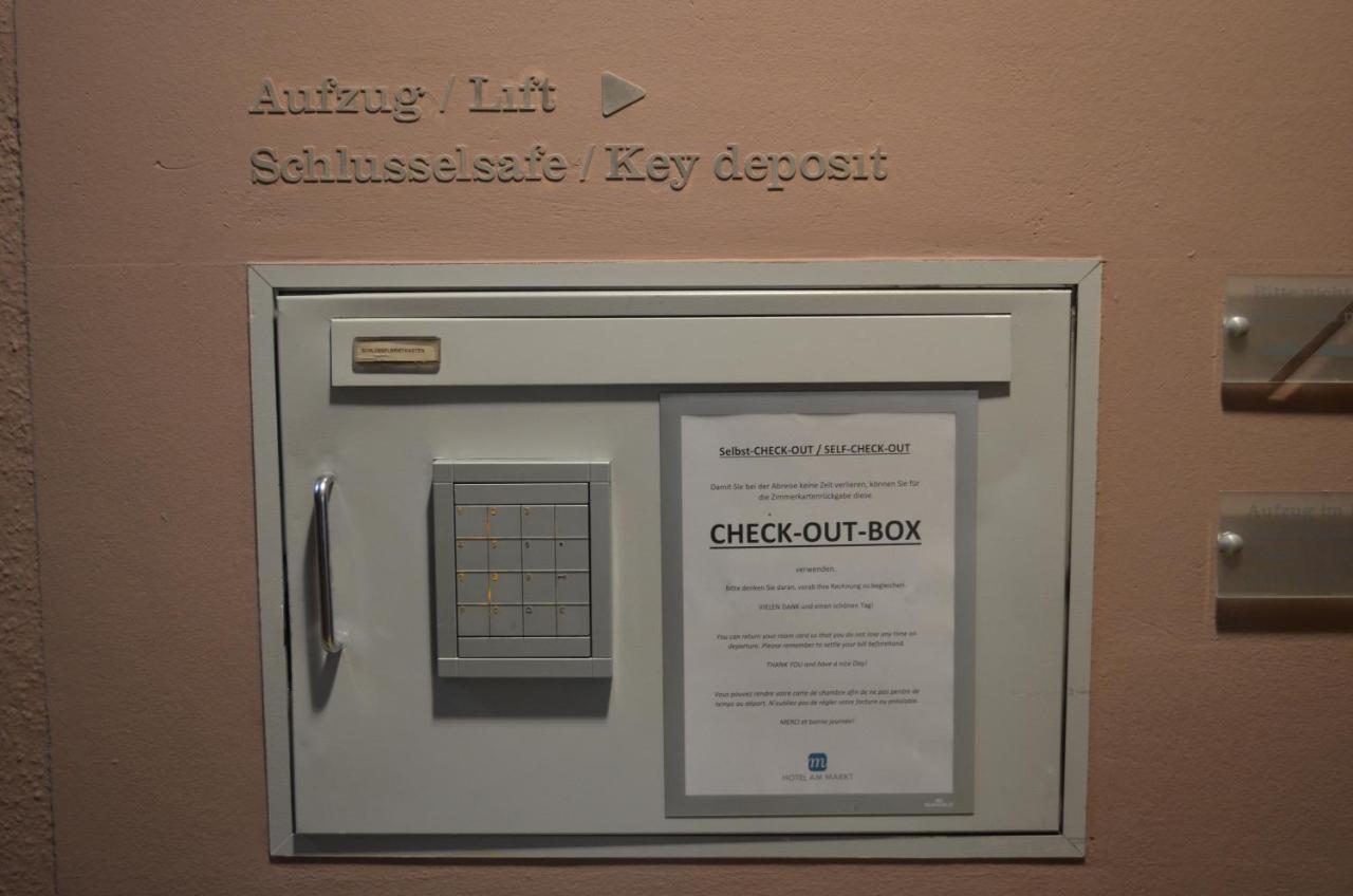 Hotel Am Markt Karlsruhe Eksteriør bilde